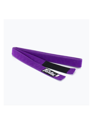 Колан за бразилско жиу-жицу Fairtex Cotton purple