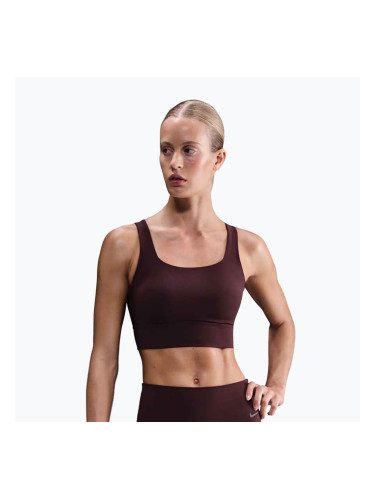 Спортен сутиен Nike Zenvy Medium-Support Training Bra burgundy crush/sail