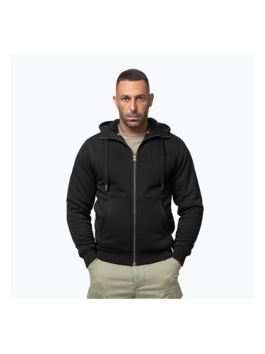 Мъжки суитшърт Pitbull Ruffin Detroit Hooded Zip black/black
