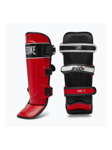 Протектор за пищял и стъпало LEONE 1947 Shock Pro shin and foot protector rosso/red