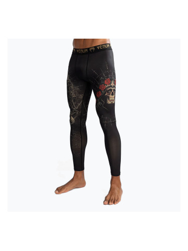 Мъжки клин за тренировка Venum Santa Muerte 5.0 Men's Spats deep black/gold