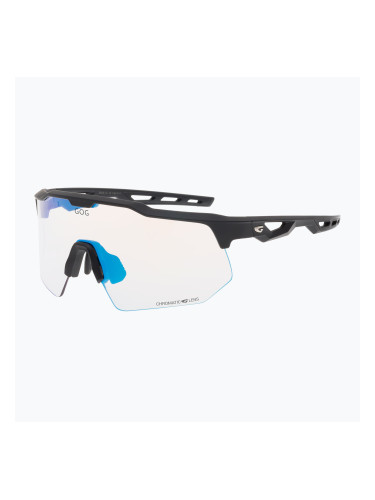 Слънчеви очила GOG Loki матово черно/рефлекторно бяло/синьо