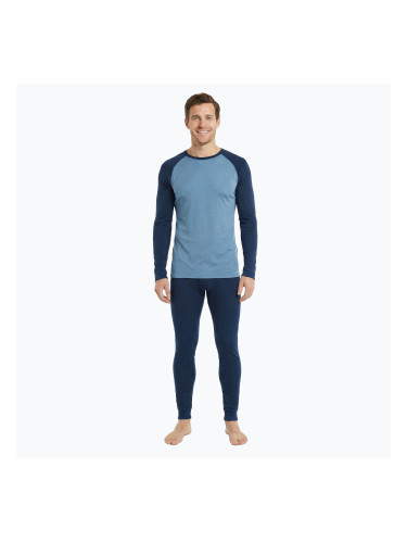 Мъжки комплект термо бельо WOOLCANO Merino SET0978 blue