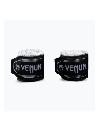 Боксови бандажи Venum Bats Night 250 cm black/white