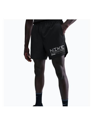 Мъжки шорти за бягане Nike Challenger Winterized 2in1 black/anthracite