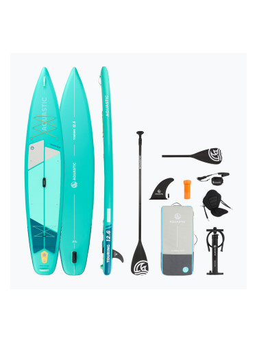 SUP AQUASTIC Туристическа дъска 12'6" зелена
