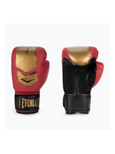 Детски боксови ръкавици Everlast Prospect 2 red/gold EV4602 RED/GLD