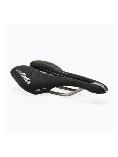Седалка за велосипед Selle Italia Max SLR Boost Gel Superflow, TI 316 Rail, Fibra-Trek, Light Gel черна