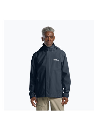 Мъжко яке за дъжд Jack Wolfskin Trailtime 2L midnight sky