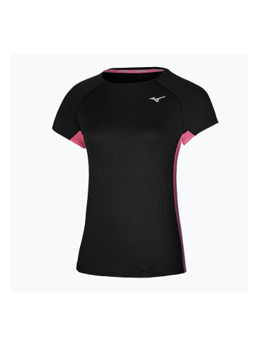 Дамска тениска за бягане Mizuno DryAeroFlow Tee black