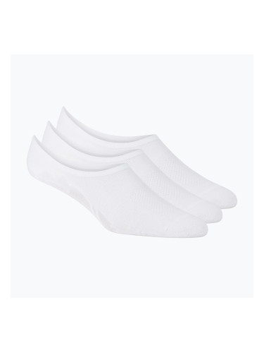 Дамски чорапи SKECHERS Non Terry No Show Liner 3 pary white traditional