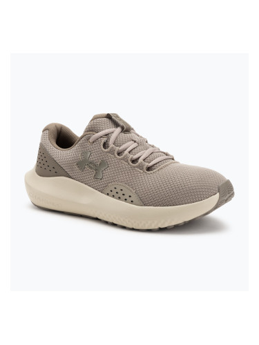 Мъжки обувки за бягане Under Armour Charged Surge 4 timberwolf taupe/taupe dusk/taupe dusk