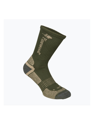 Мъжки чорапи за трекинг Pinewood InsectSafe Coolmax d.green
