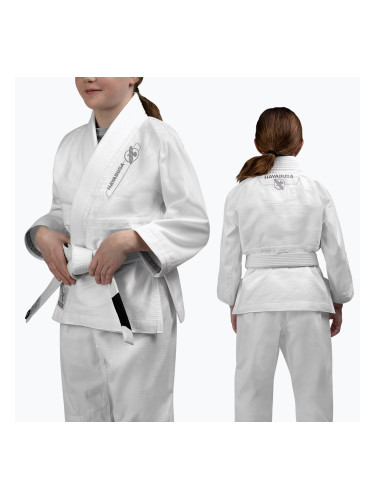 GI за деца Бразилско джу-джицу Hayabusa Essential white