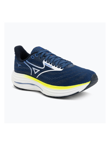 Мъжки обувки за бягане Mizuno Wave Rider 29 estate blue/white/lightning yellow