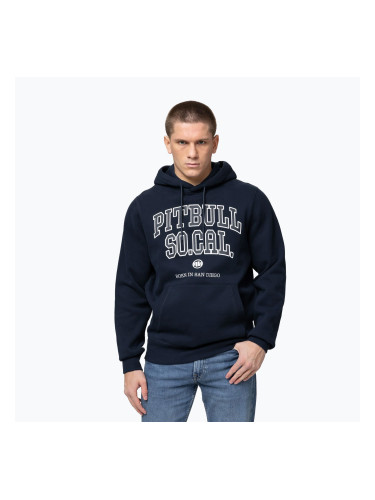 Мъжки суитшърт Pitbull So Cal Hooded dark navy/red