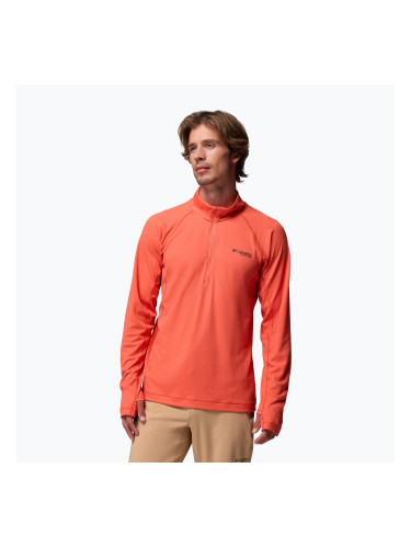 Мъжки суитшърт Columbia DriVenture Half Zip zing/white