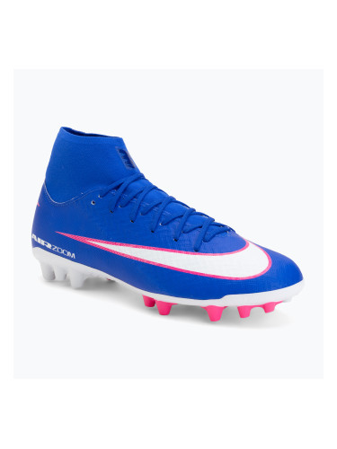 Мъжки футболни обувки Nike Mercurial Superfly 10 Academy AG racer blue/white