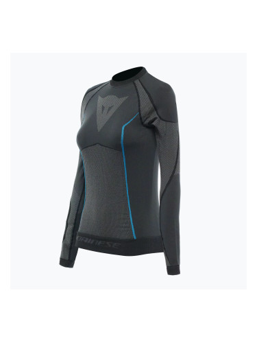 Дамска термоактивна блуза с дълъг ръкав Dainese Dry black/blue