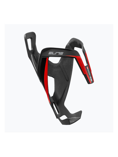 Поставка за бутилка Elite Vico Carbon mat/red graphic