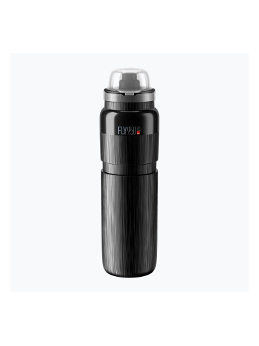 Elite FLY Tex MTB бутилка за велосипед 950 ml черно/сиво лого