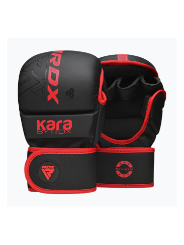 Граплинг ръкавици RDX F6 Shooter Grappling red
