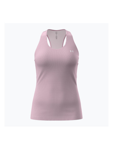 Дамска тениска за тренировка Under Armour HeatGear Armour Racer prime pink/white