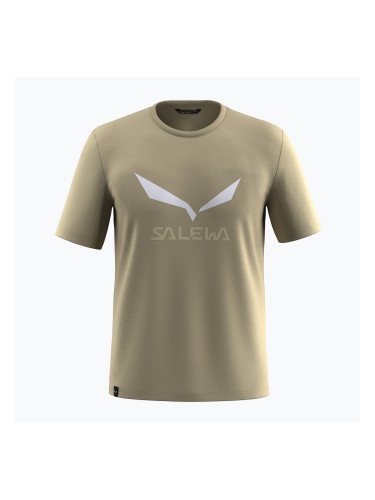 Мъжка тениска Salewa Solidlogo Dry sand