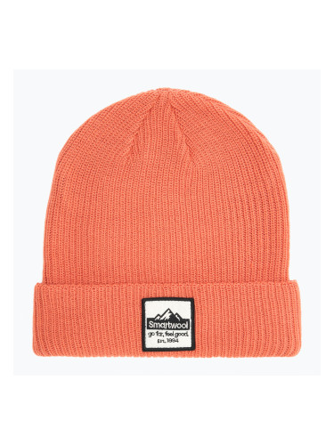 Зимна шапка Smartwool Patch terracotta