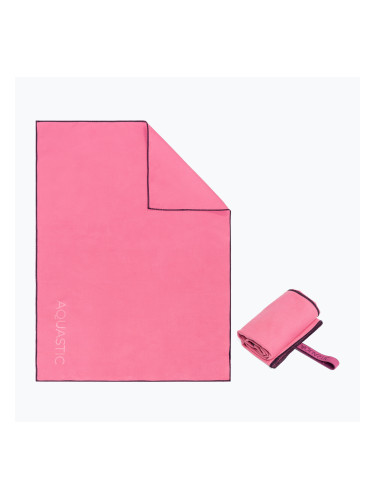 Бързосъхнеща кърпа AQUASTIC Havlu M розова