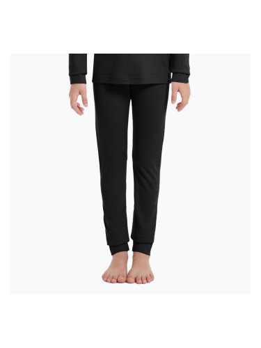 Детски термоактивни панталони WOOLCANO Merino 100% PANT0975 black