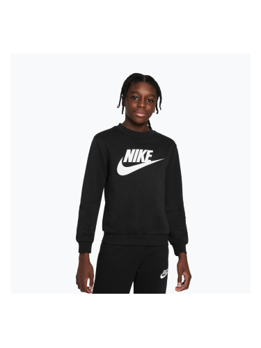 Детски суитшърт Nike Sportswear Club Fleece comet black/white