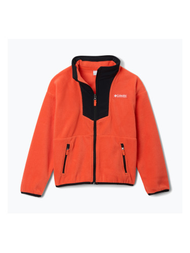 Детски поларен суитшърт Columbia Sequoia Grove Full Zip Fleece zing/black