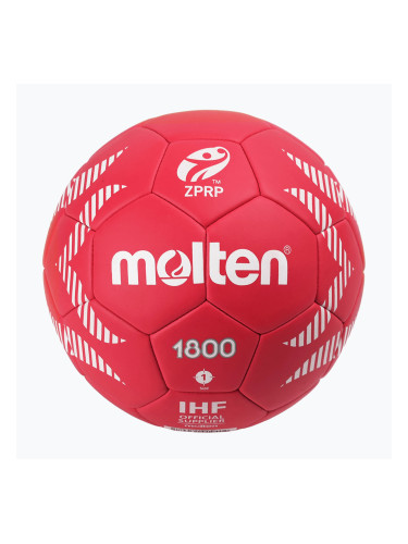 Хандбална топка Molten H1A1800-PL red размер 1