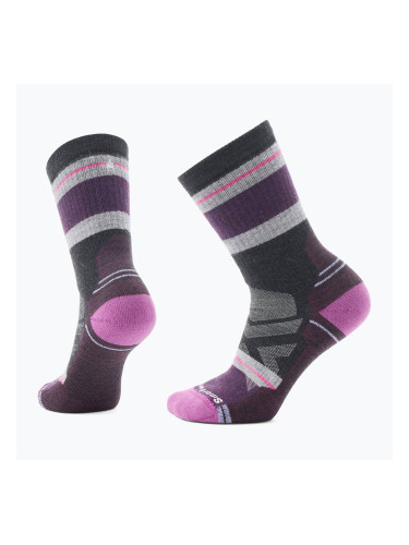 Дамски чорапи за трекинг Smartwool Hike Full Cushion Saturnsphere Crew charcoal