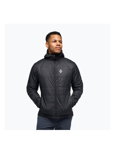 Мъжко ватирано яке Black Diamond Solution 2.0 Hoody black