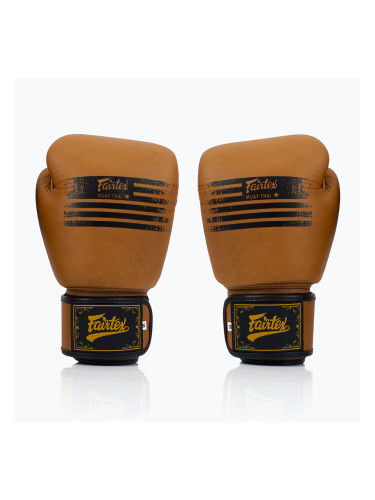 Боксови ръкавици Fairtex Legacy Genuine brown