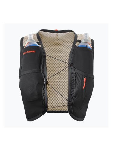 Дамска жилетка за бягане Salomon Active Skin 4 Set emerglow/black