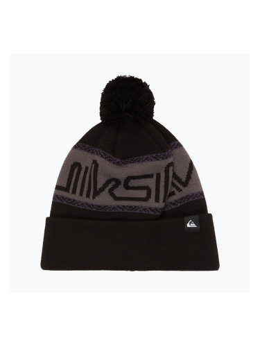 Мъжка зимна шапка Quiksilver Summit Beanie true black