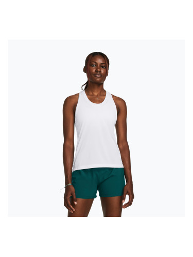 Under Armour Launch Singlet бял/отразителен дамски потник за бягане