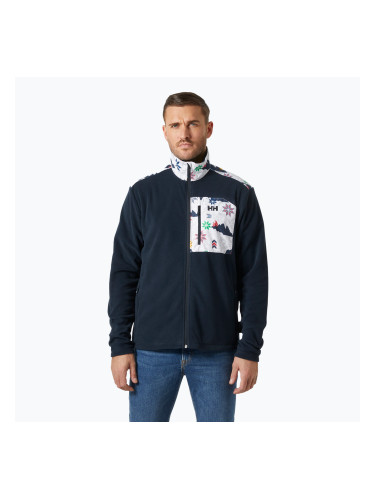 Мъжки Helly Hansen Daybreaker Block суитшърт navy cortina aop