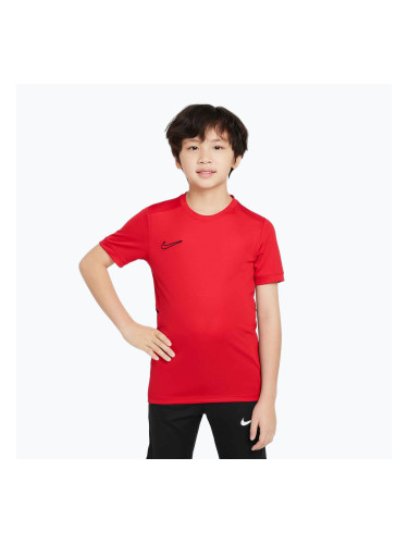 Детска футболна тениска Nike Academy Dri-Fit Jr university red/university red/black