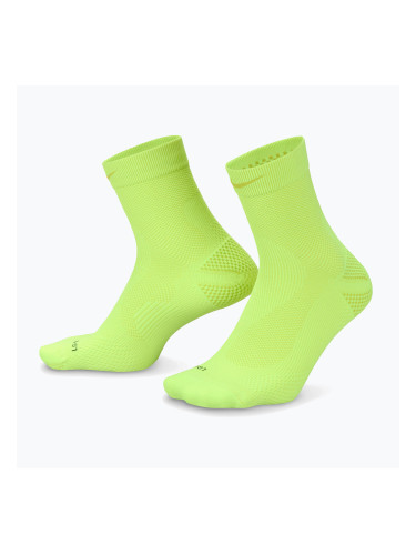 Чорапи Nike Running Lightweight Micro Crewvolt/bright cactus/black/bright cactus