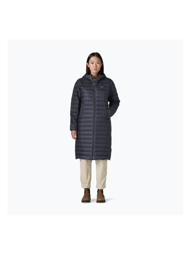 Дамско пухено яке Patagonia Recycled Down Sweater Parka sunken blue