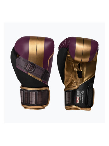 Hayabusa Батрок на Marvel лилави/златни боксови ръкавици