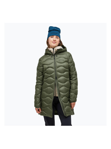 Дамско пухено дълго яке Peak Performance Helium Down pine needle