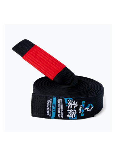 Мъжки колан за бразилско жиу-житцу Ground Game black GIBELTBLA02