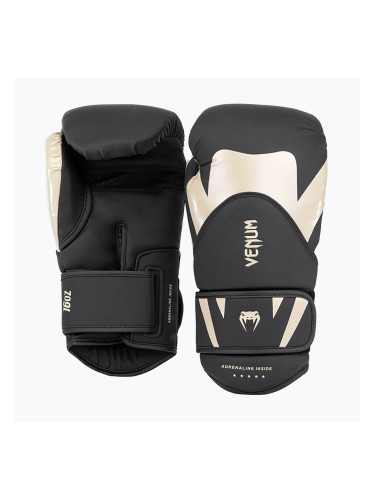 Мъжки боксови ръкавици Venum Challenger 4.0 black/beige