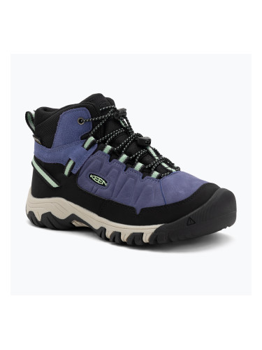 Детски обувки за трекинг KEEN Targhee IV Mid Waterproof skipper blue/hemlock