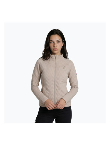 Дамски суичър Aulp Simix Jacquard Knit sand